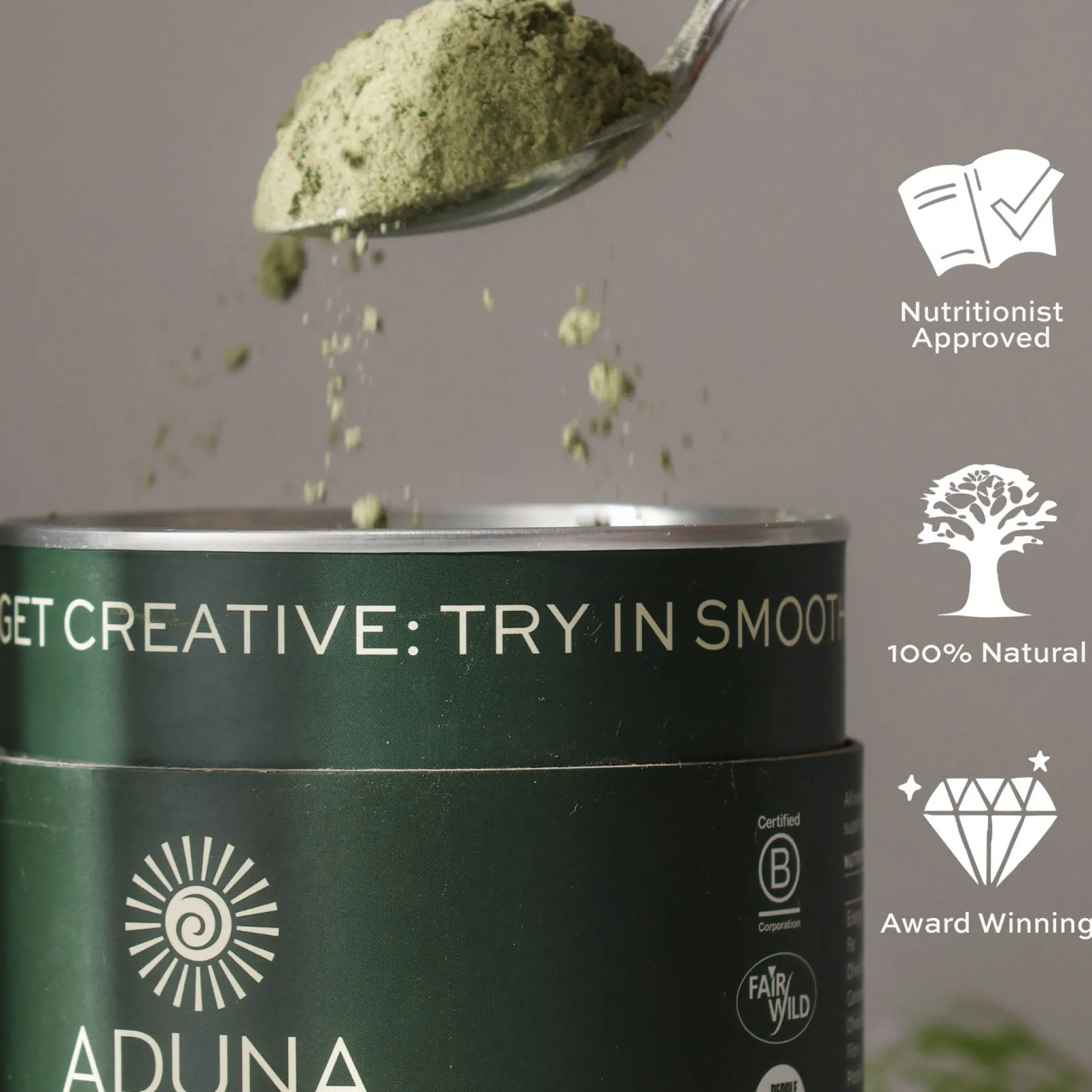 Aduna Advanced Superfood Blend - Super Greens 250g