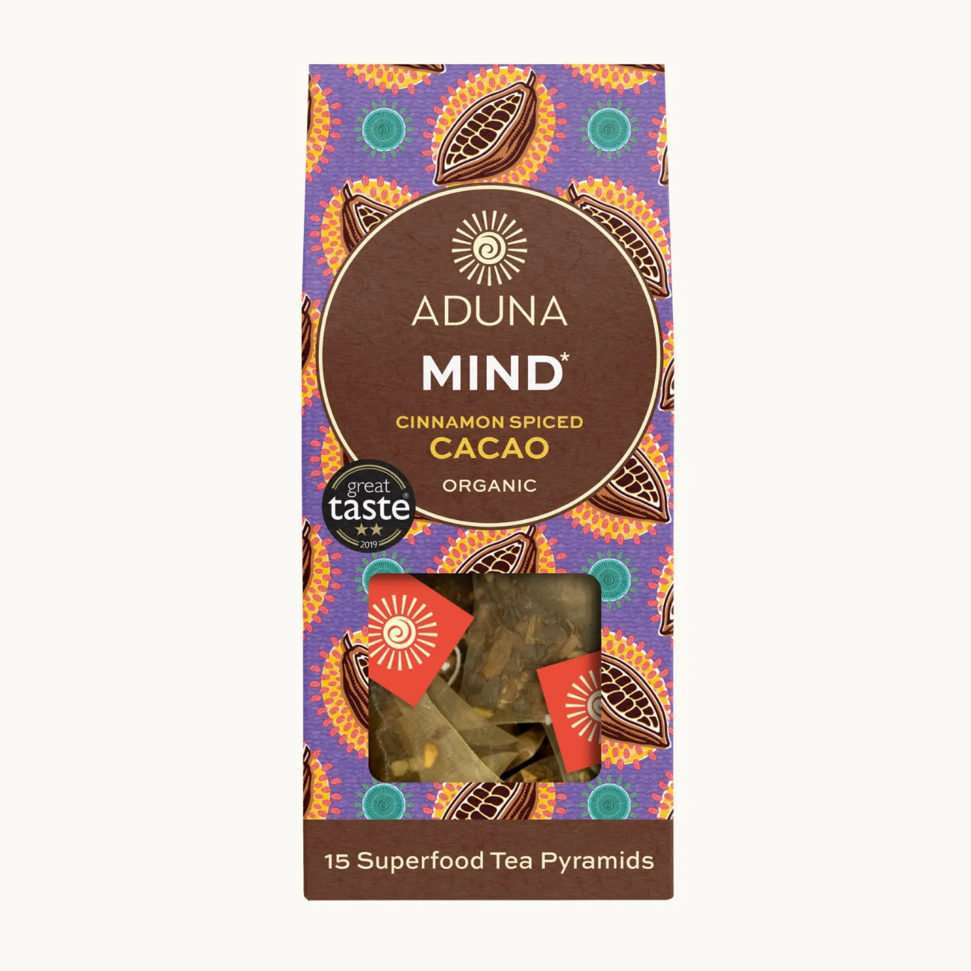 Aduna Relax Cacao Tea with Cinnamon 15 bags