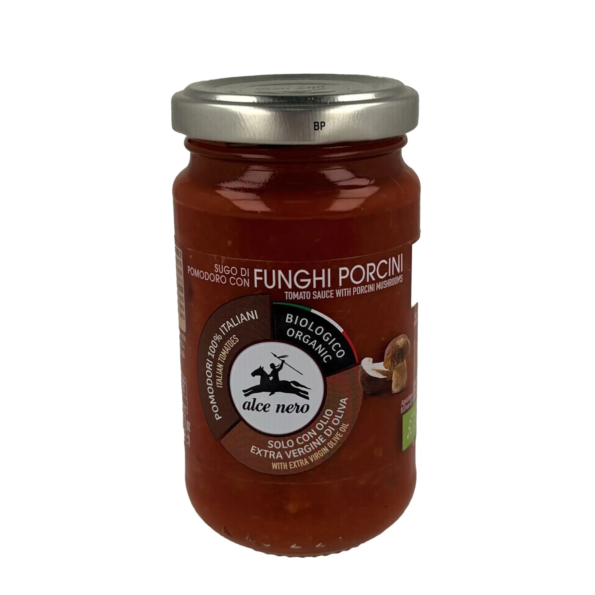 Alce Nero Organic Tomato sauce with porcini mushroom 200g