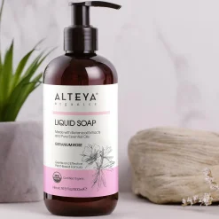 Alteya Organic Liquid Soap Geranium Rose 500ml