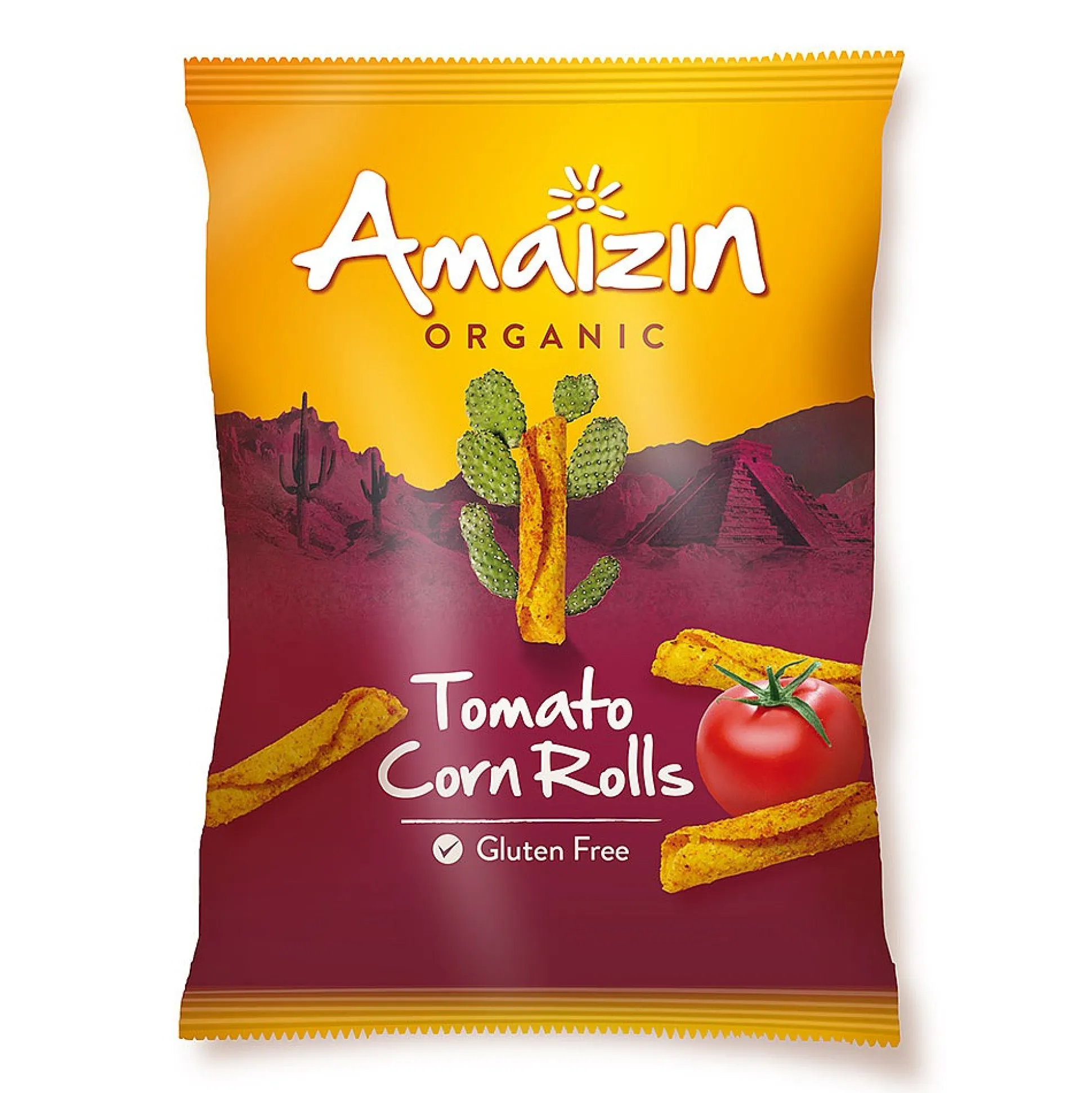 Amaizin Tomato Corn Rolls 100g