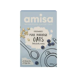Amisa Organic Gluten Free Porridge Oats 325g