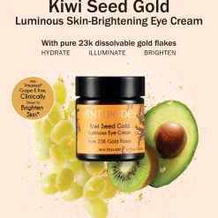 Antipodes Kiwi Seed Gold Luminous Eye Cream 30ml