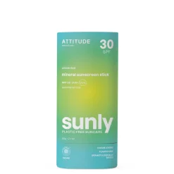 Attitude Sunscreen Stick Unscented SPF30 60g