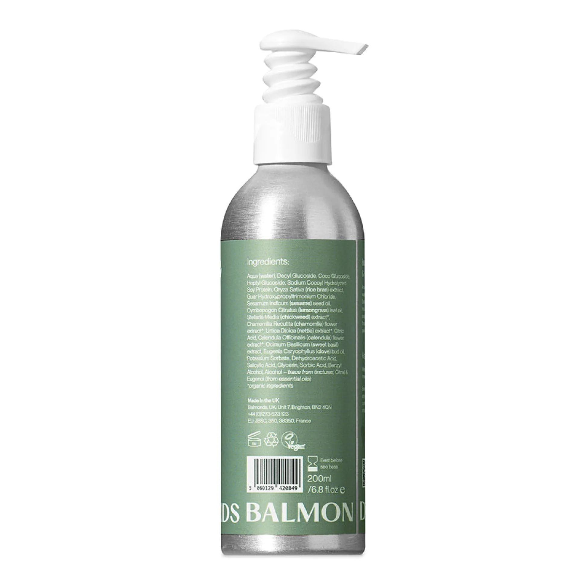 Balmonds Body Hand & Hair Wash 200ml
