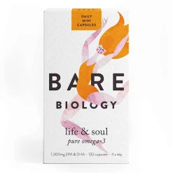 Bare Biology Life & Soul Pure Omega-3 120 Caps