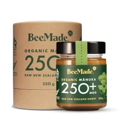 BeeMade Organic New Zealand Manuka Honey MGO 250+ 250g