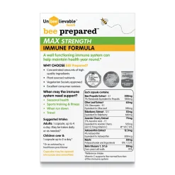 Bee Prepared Max Strength Immune Formula 20 caps