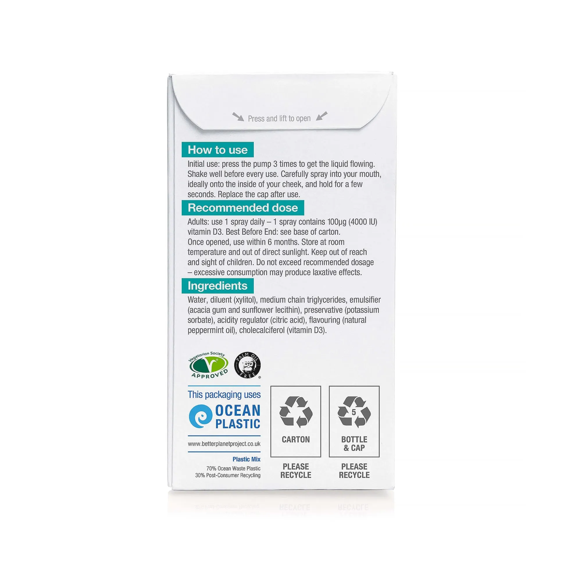 BetterYou Dlux4000 15ml