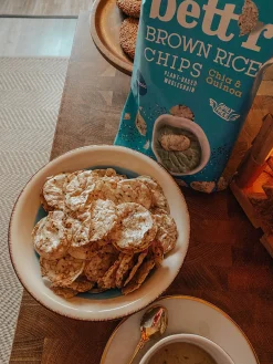 Bett’r Brown Rice Chips Chia & Quinoa 60g