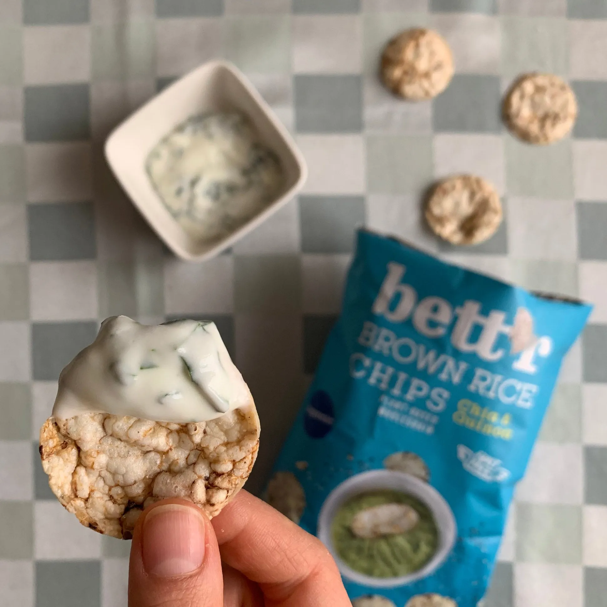 Bett’r Brown Rice Chips Chia & Quinoa 60g