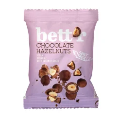 Bett’r Chocolate Covered Hazelnuts 40g