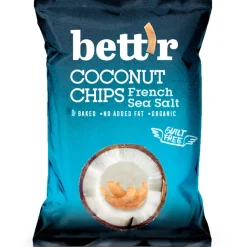 Bett’r Coconut Chips French Sea Salt 40g