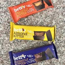 Bett’r Nut Butter Cups with Hazelnut Cream 39g