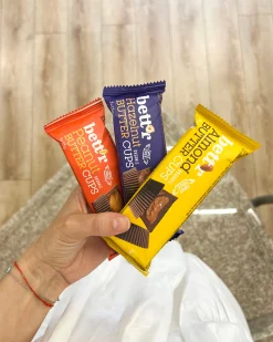 Bett’r Nut Butter Cups with Peanut Cream 39g