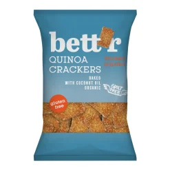 Bett’r Quinoa Crackers Smoked Paprika 100g
