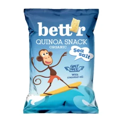 Bett’r Quinoa Snacks Sea Salt 50g