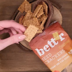 Bett’r Seed Crackers Wholegrain 150g