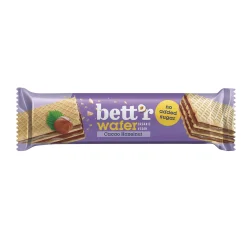 Bett'r Wafer with Hazelnut Cacao Cream, No Added Sugar 30g