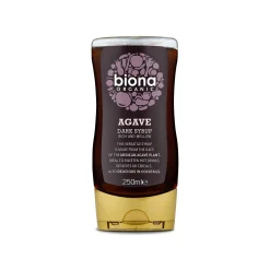 Biona Agave Syrup/Nectar Dark - Squeezy Organic 350g