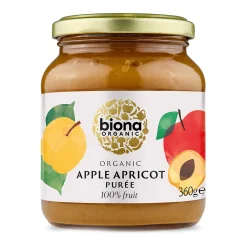 Biona Apple & Apricot Puree 360g