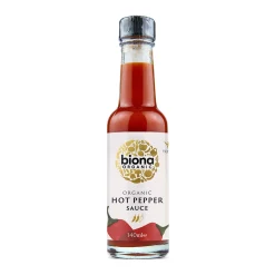 Biona Hot Pepper Sauce 140ml