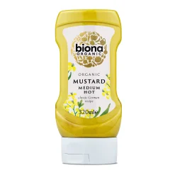 Biona Mustard Medium Hot 300ml