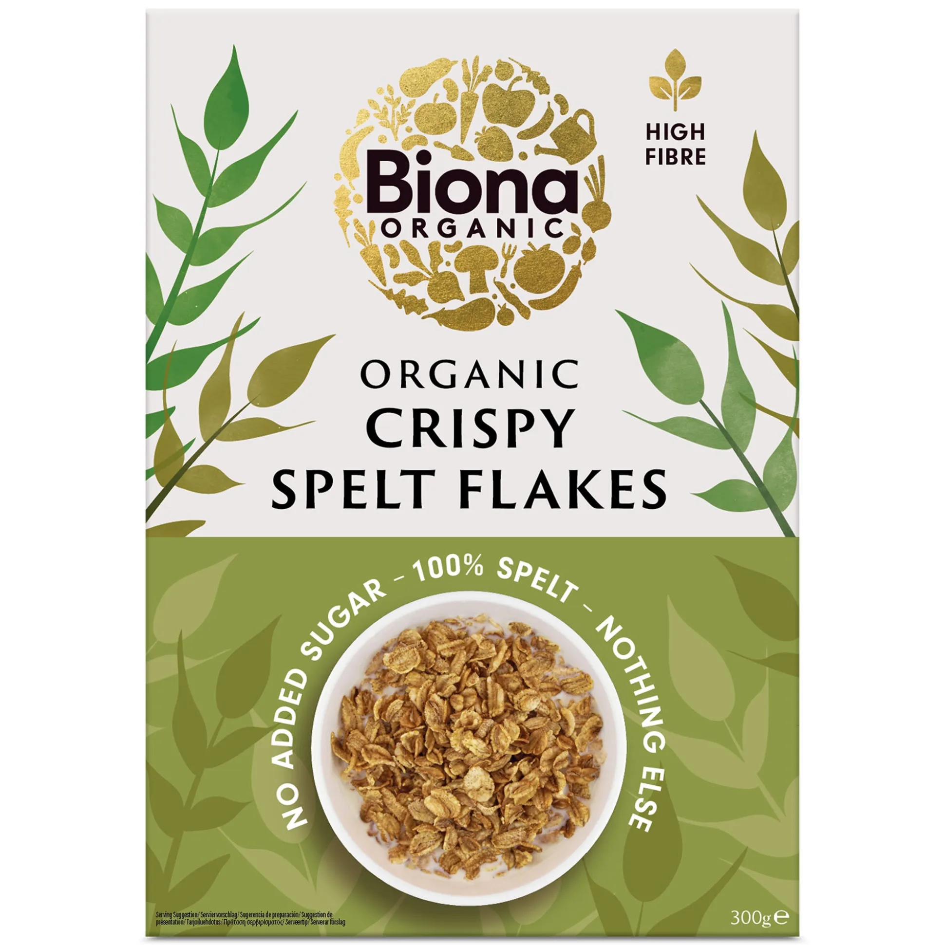 Biona Organic Crispy Spelt Flakes 300g