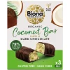 Biona Organic Dark Chocolate Coconut Bar Multipack 120g