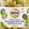 Biona Organic Pitted Green Olives in Brine 280g