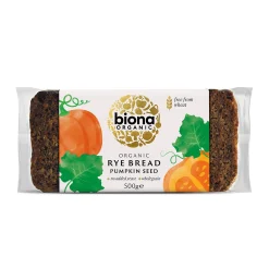 Biona Rye Pumpkin Seed Bread 500g