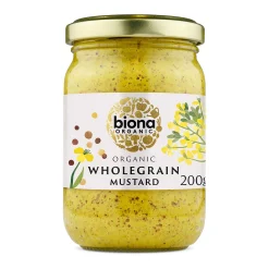 Biona Wholegrain Mustard Org. 200g
