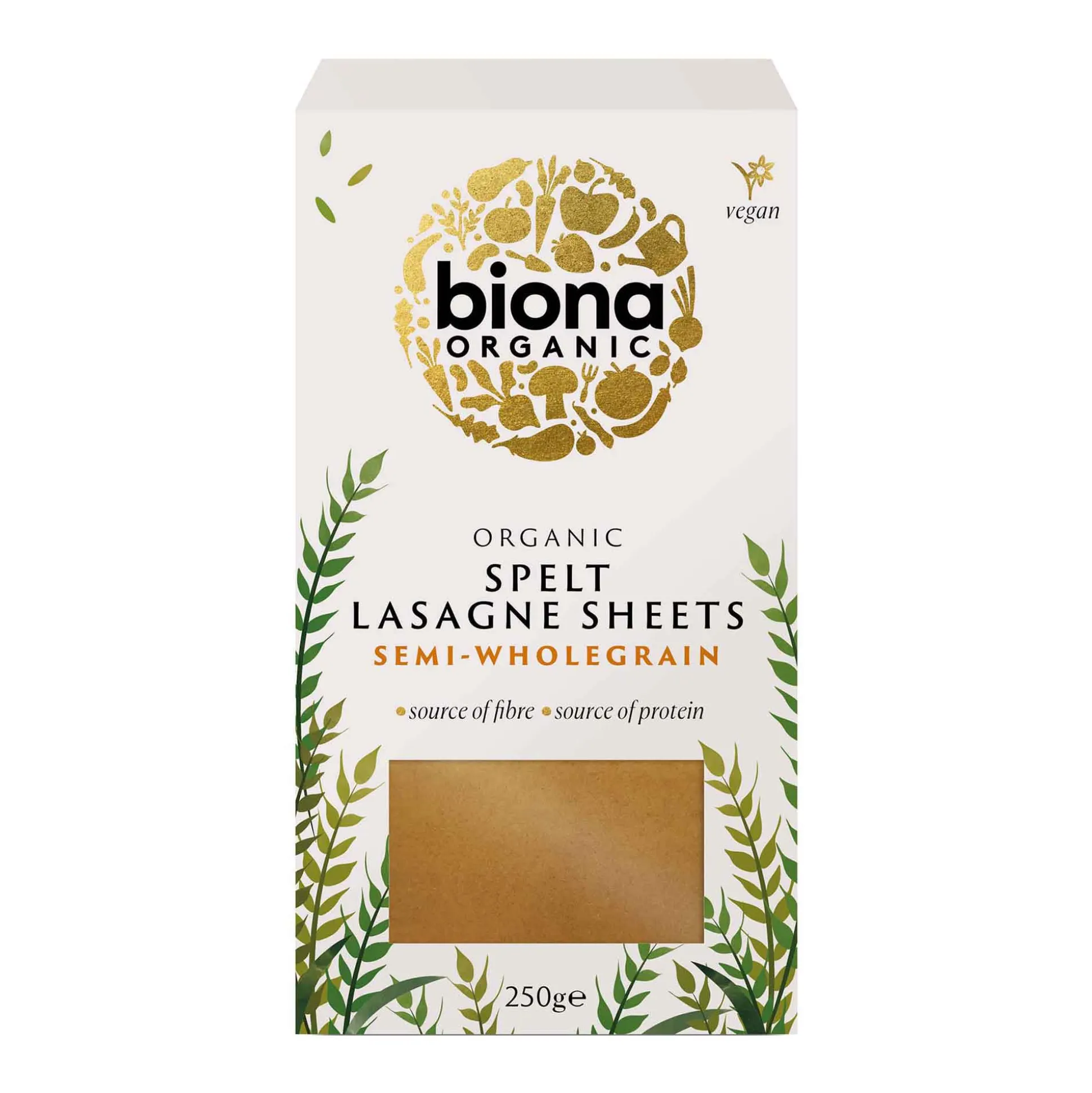 Biona Whole Spelt Lasagne 250g