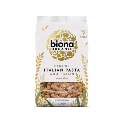 Biona Whole Wheat Fusilli 500g