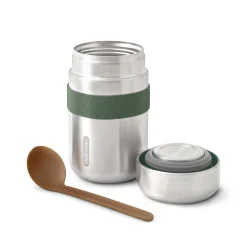 Black+Blum Insulated Food Flask - Olive 400ml