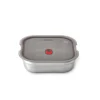 Black+Blum Microwavable Steel Food Box Square - Small 1.1L