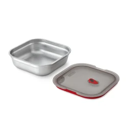 Black+Blum Microwavable Steel Food Box Square - Small 1.1L