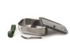Black+Blum Stainless Steel Lunch Box- Olive 1L