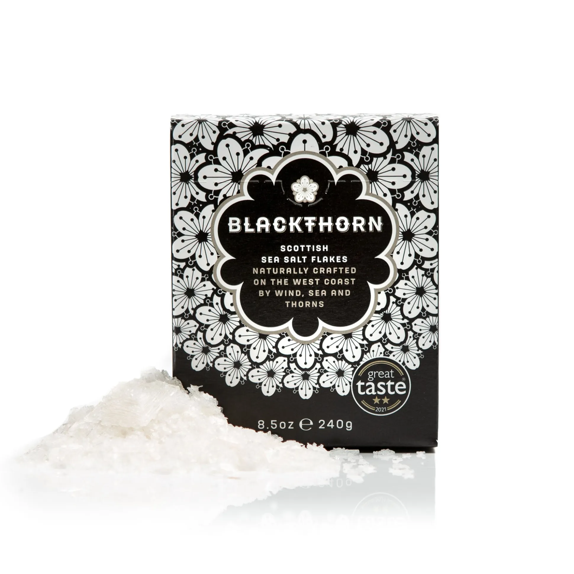 Blackthorn Salt Scottish Sea Salt Flakes 240g