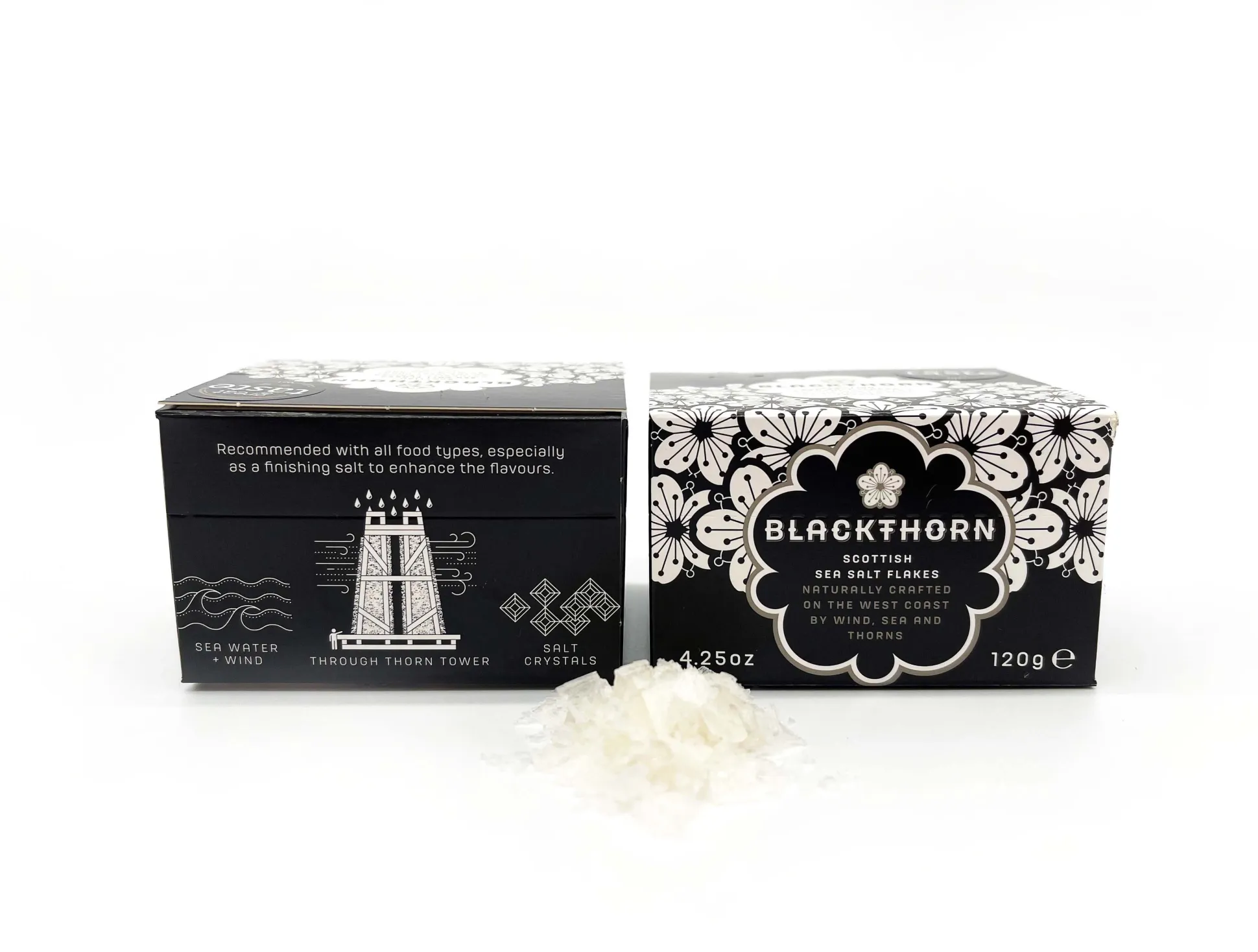 Blackthorn Salt Scottish Sea Salt Flakes 120g