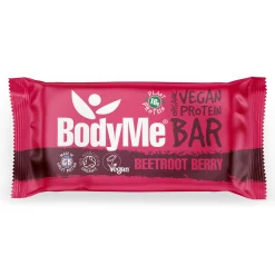 BodyMe Organic Beetroot Berry Vegan Protein Bar 60g