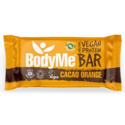 BodyMe Organic Cacao Orange Vegan Protein Bar 60g