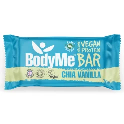 BodyMe Organic Chia Vanilla Vegan Protein Bar 60g