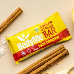 BodyMe Organic Maca Cinnamon Vegan Protein Bar 60g