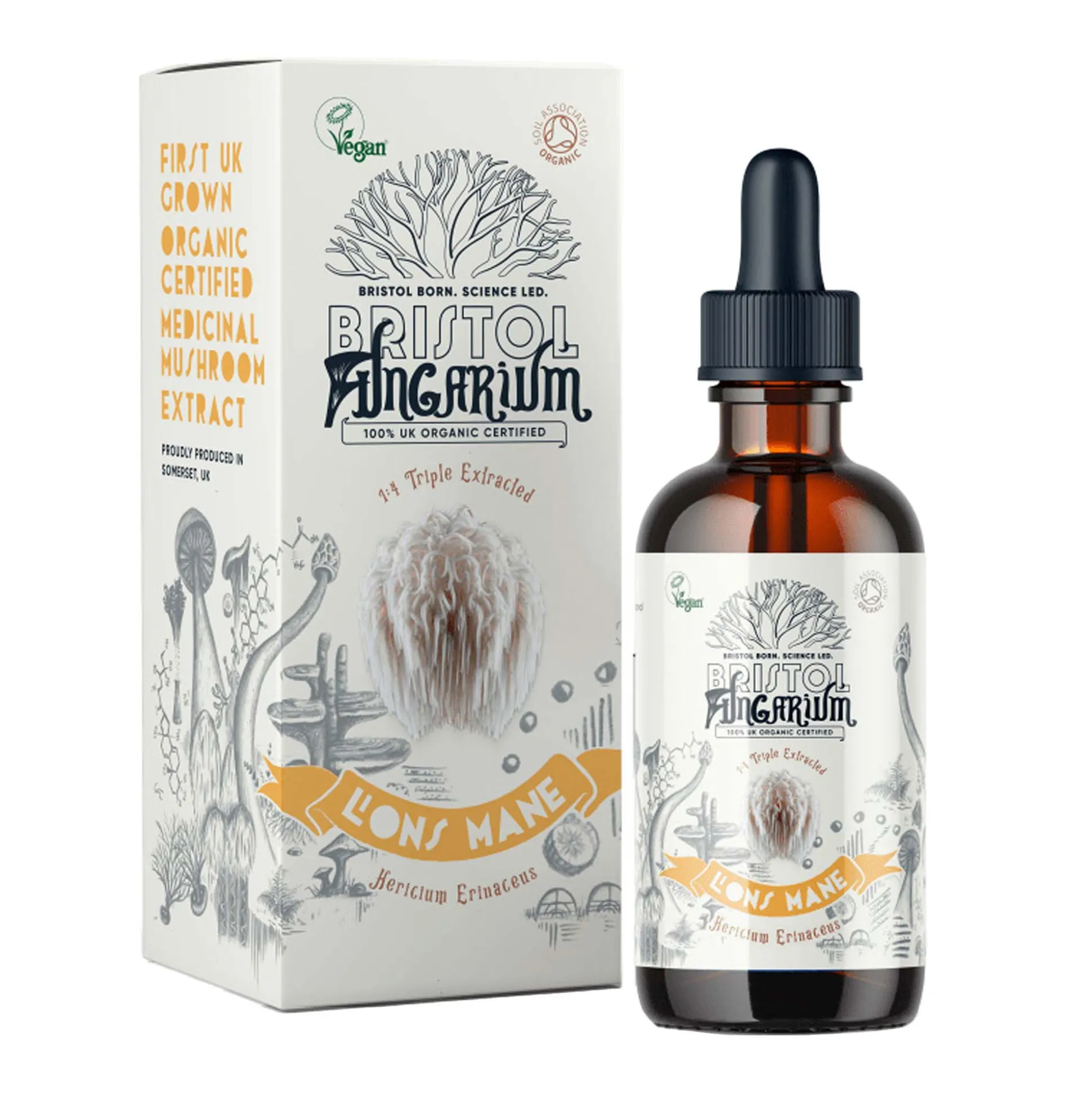 Bristol Fungarium UK Lion's Mane Tincture 50ml