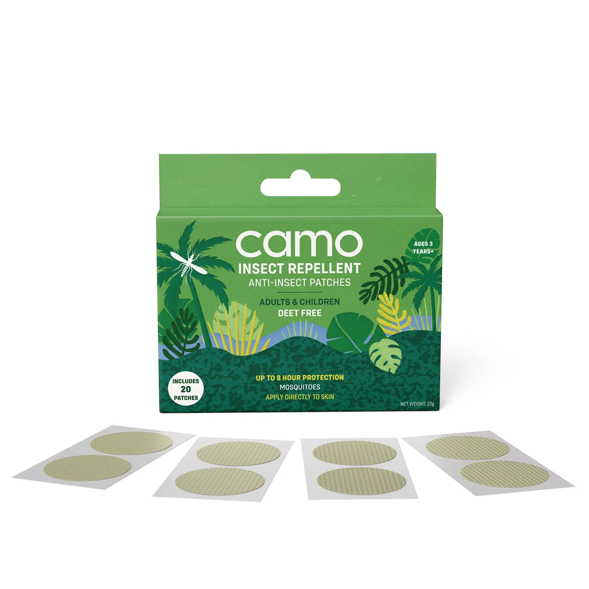 CAMO Insect Repellent Patches. each