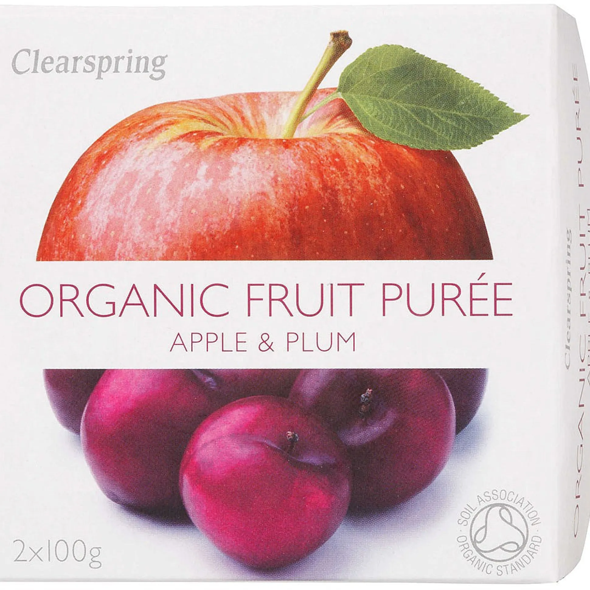 Clearspring Apple Plum Puree 200g
