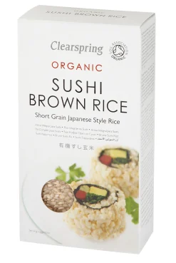 Clearspring Brown Sushi Rice 500g
