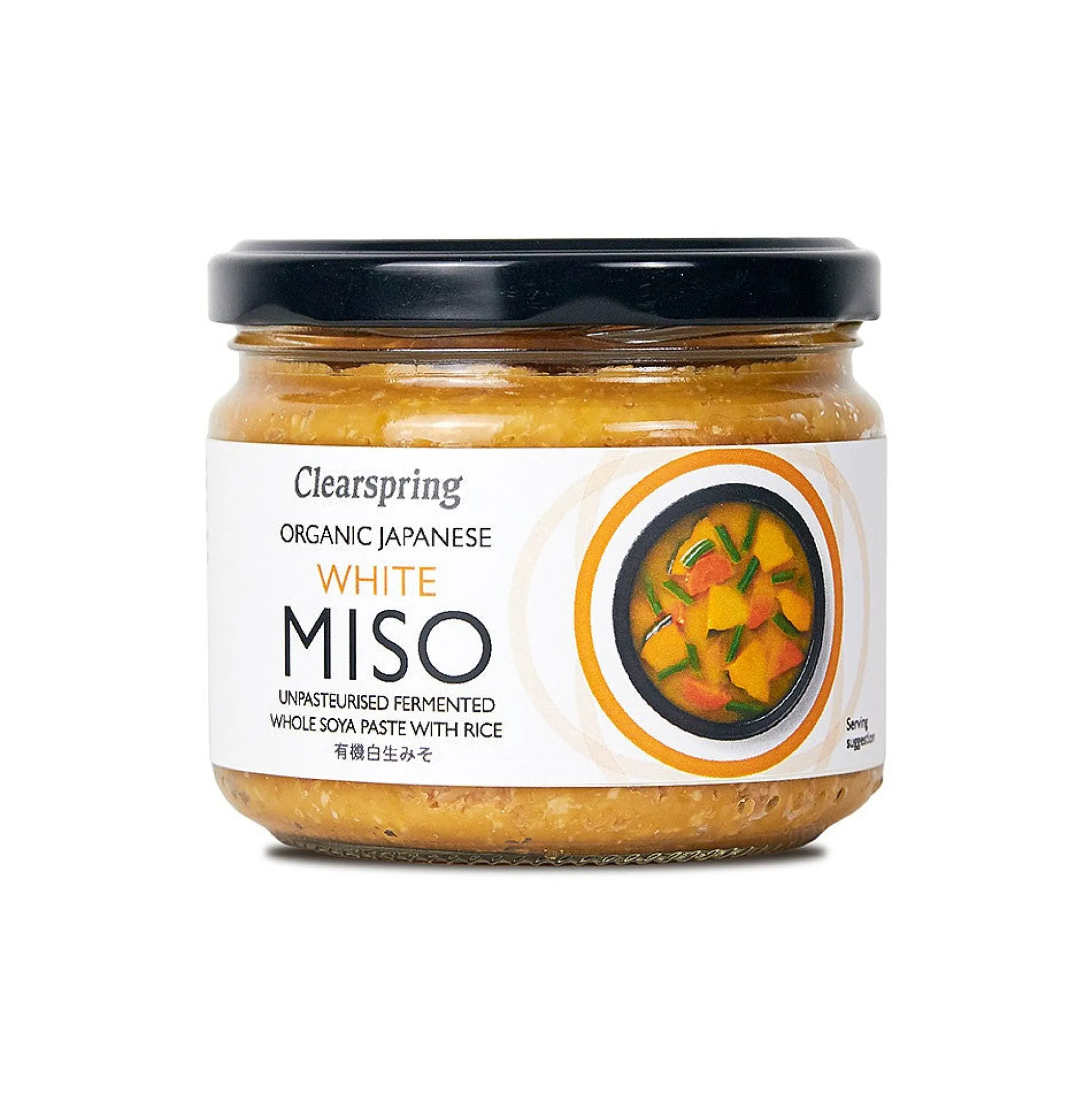Clearspring Japanese White Miso Paste - Unpasteurised 270g