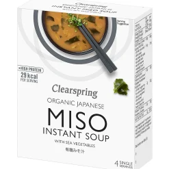 Clearspring Miso Instant Soup 4x10g